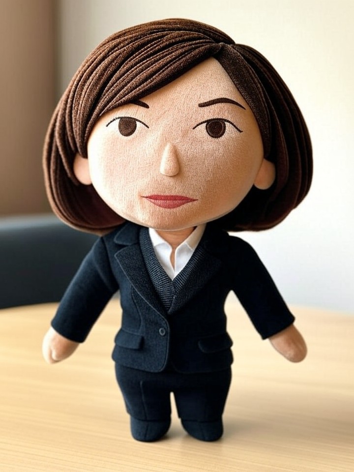 Ghislaine Maxwell Plush Doll